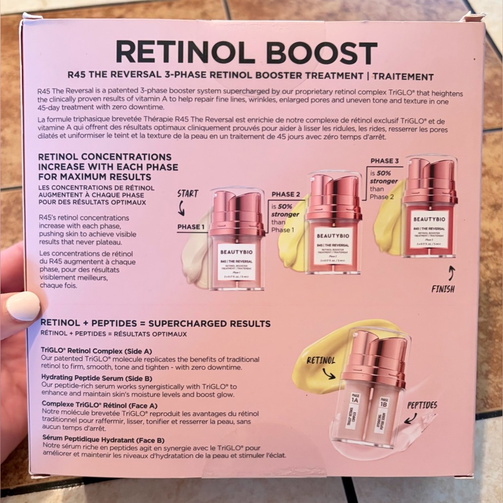 New in Box BeautyBio Retinol Boost 3 Step Set $160 Retail Value Real Results - Picture 7 of 10